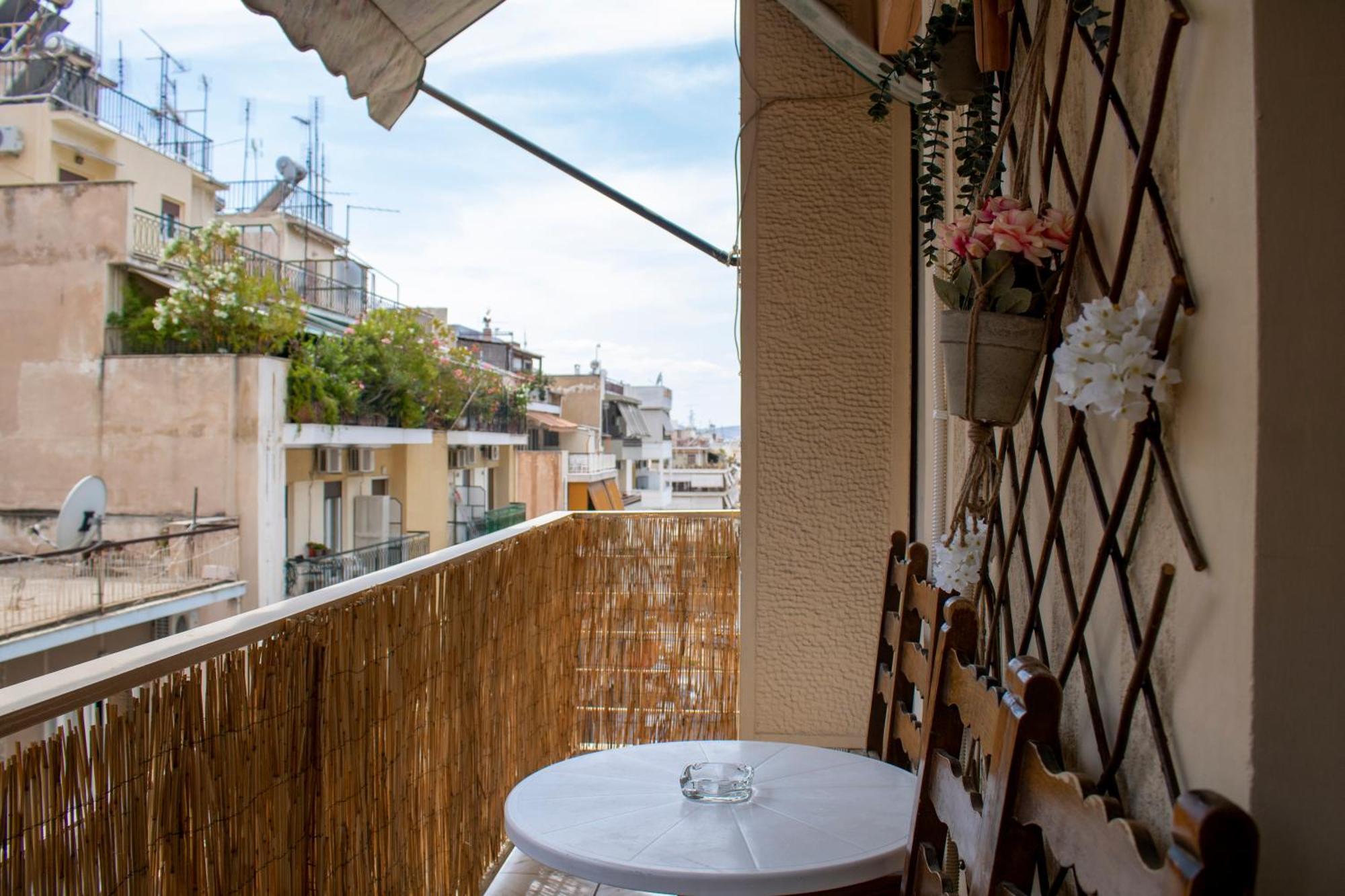 Апартаменти Acropolis Rooftop View, 200M From Neos Kosmos Metro Station Афіни Екстер'єр фото